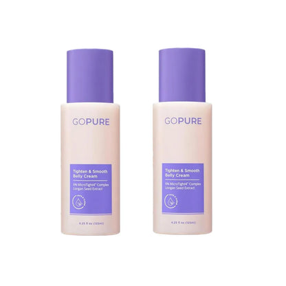 goPure Firming Belly Cream – Tighten, Smooth & Reduce Stretch Marks (125ml)