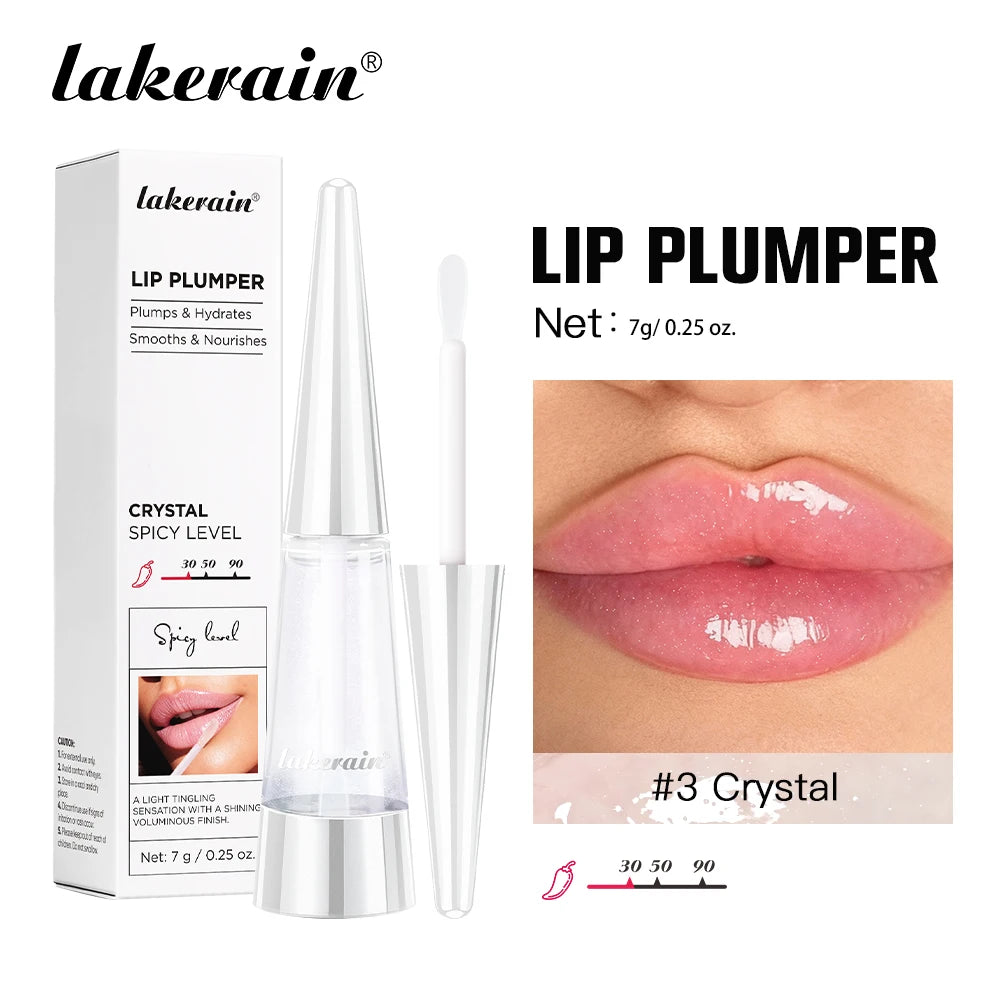 Lip Plumper Gloss | Hyaluronic Acid & Jojoba Oil | Fuller Lips Instantly | 6 Shades