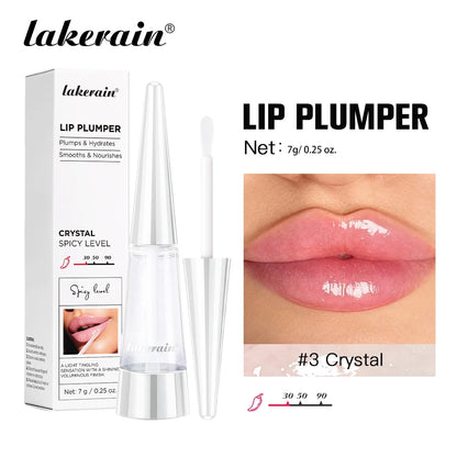 Lip Plumper Gloss | Hyaluronic Acid & Jojoba Oil | Fuller Lips Instantly | 6 Shades