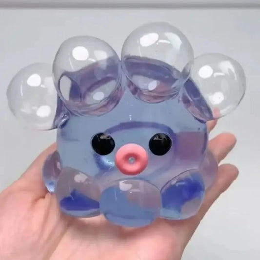 Squishy Bubble Pop Fidget Toy | Sensory Squeeze Ball & Octopus Popper for Stress Relief