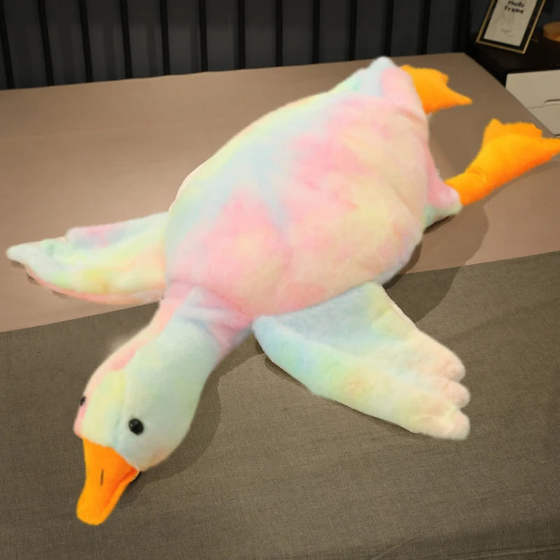 Giant Duck Plush Pillow - Soft Cuddly Stuffed Animal, 50-190cm