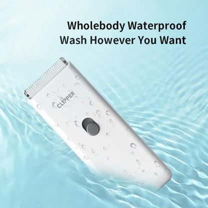 Professional Silent Electric Pet Grooming Clipper | Waterproof Hair Trimmer for Cats & Dogs