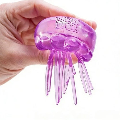 Jellyfish Squeeze Toy, Portable Sensory Fidget Toys for Kids Adults, Stress Relief Squishy Toy for Birthday Gift Party Favor