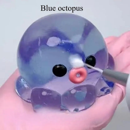 Squishy Bubble Pop Fidget Toy | Sensory Squeeze Ball & Octopus Popper for Stress Relief