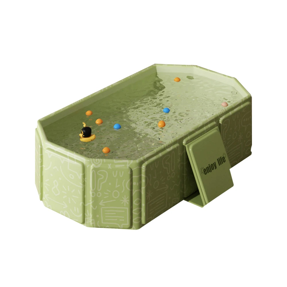 Foldable Bathtub & Portable Pool for Baby, Kids & Family – Collapsible, Travel-Friendly