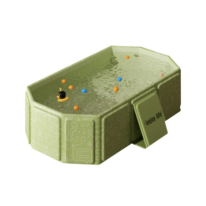 Foldable Bathtub & Portable Pool for Baby, Kids & Family – Collapsible, Travel-Friendly