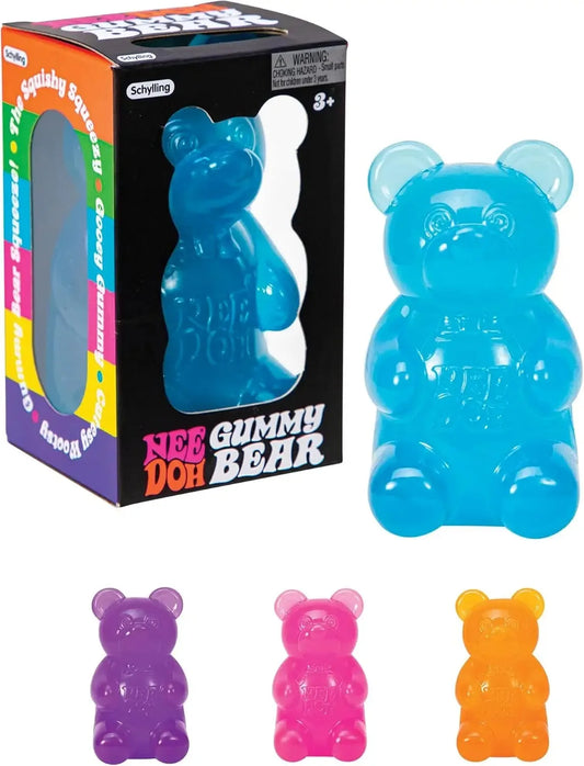 Cute Bear Squeeze Toy | Squishy Stress Relief Sensory Dough Doll | Desk Decor