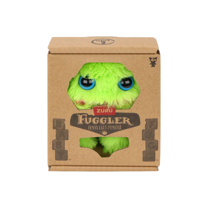 Ugly Monster Baby Plush Toy - 4in Soft Collectible Creature Doll