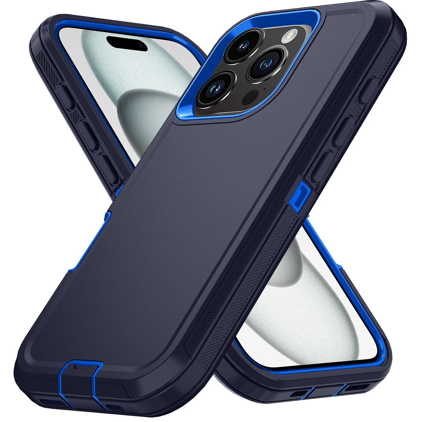Shockproof Defender Case | iPhone 7–15 Pro Max, XR, XS, SE