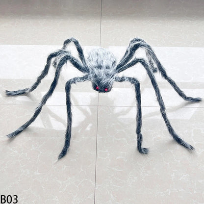 Halloween Giant Plush Spider Decoration