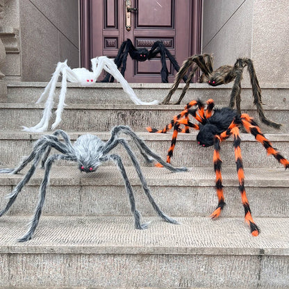 Halloween Giant Plush Spider Decoration