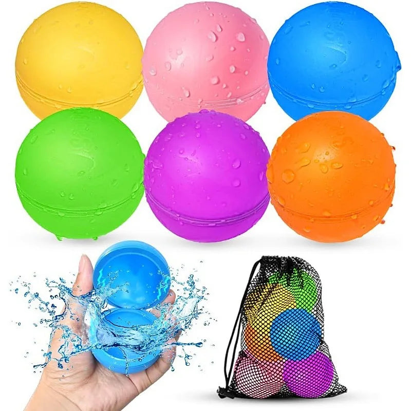 Reusable Water Balloons for Kids Pool Beach Water Toys for Boys and Girls Summer Toys for Outdoor Games Party Decoration Mariage