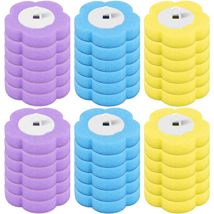 Disposable Toilet Brush & Holder Set | 360° Deep Clean with Scented Refill Heads