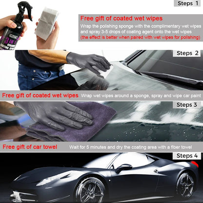 Ceramic Nano Car Coating | Hydrophobic Paint Protection & High-Gloss Polish