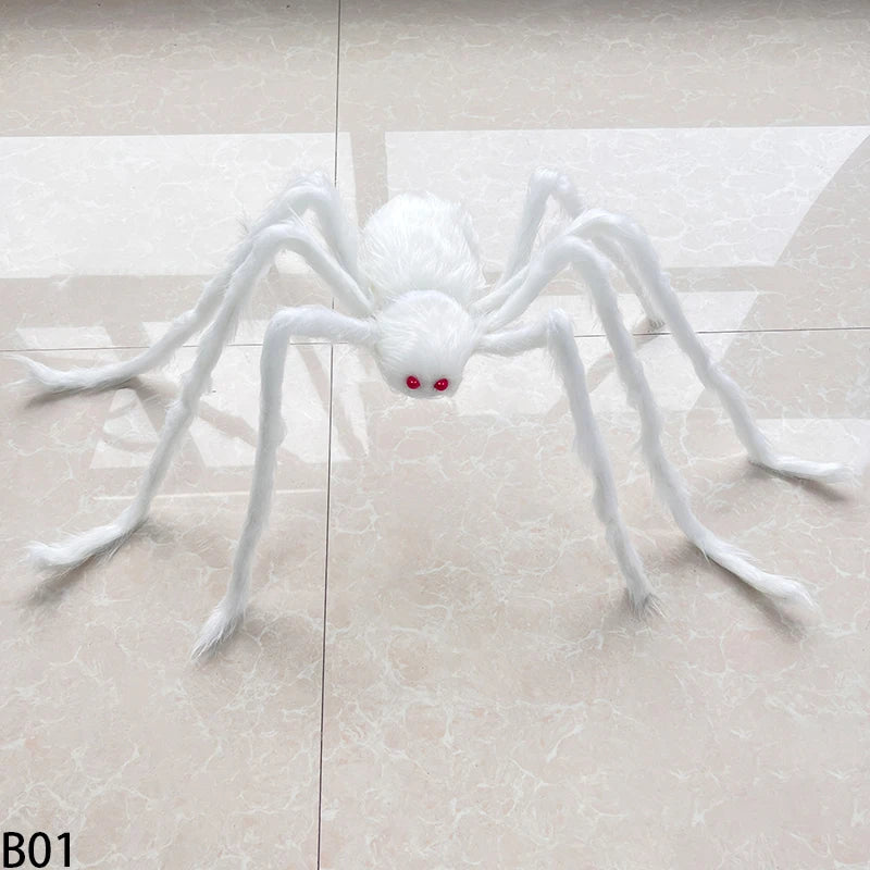 Halloween Giant Plush Spider Decoration