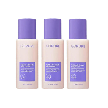 goPure Firming Belly Cream – Tighten, Smooth & Reduce Stretch Marks (125ml)