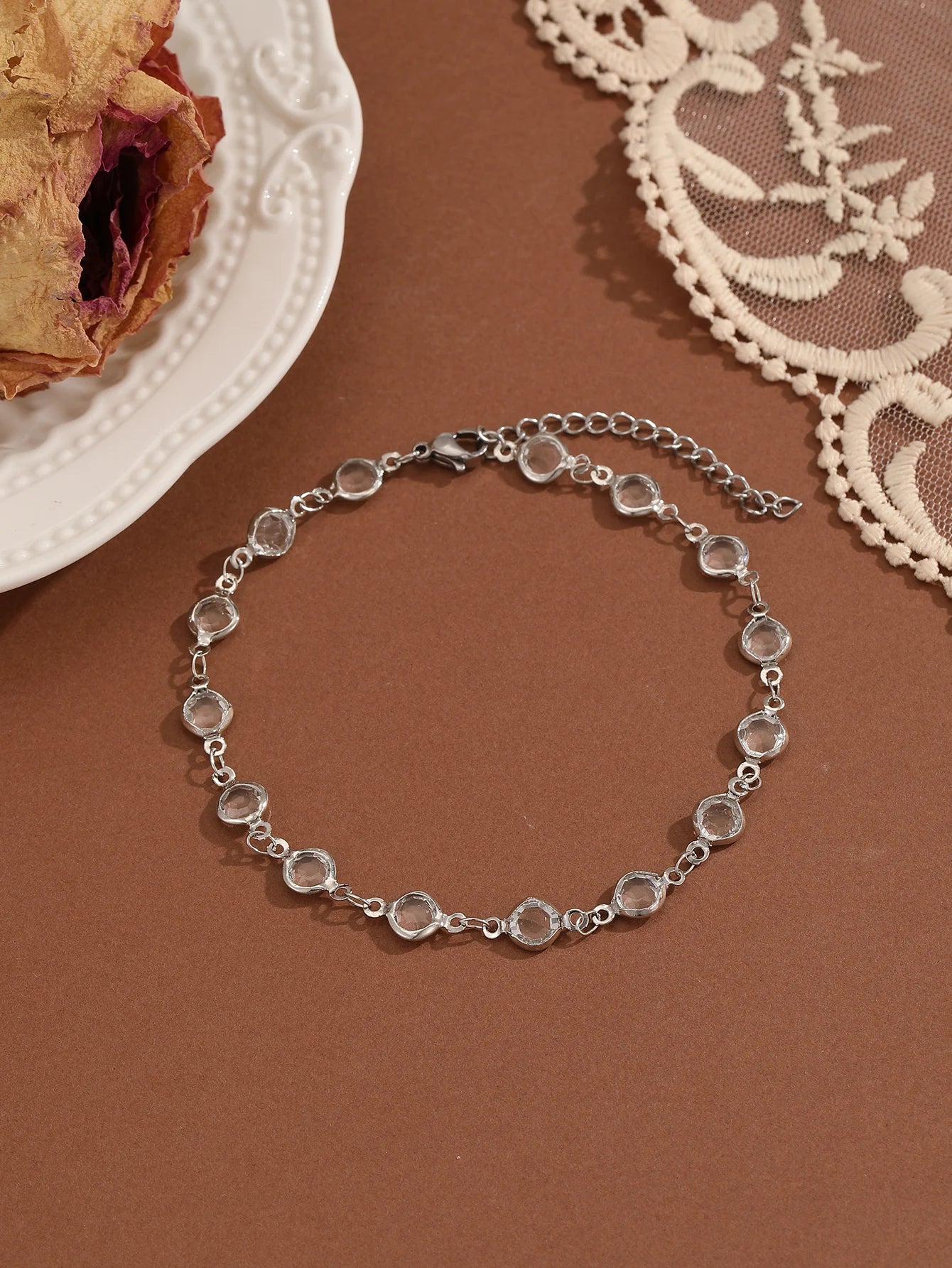 Summer Bohemia Crystal Cubic Zirconia Anklet Bracelet