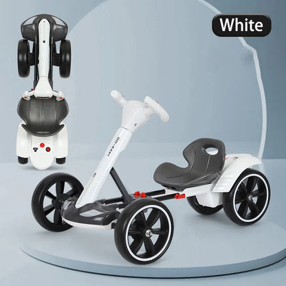 Electric Kids Karting Cart | Foldable, Portable & Remote Control | No Assembly