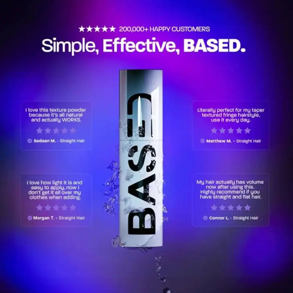 BASDE Hair Styling Sea Salt Hair Spray Hair Wax For Men Lasting Hair Fluffy Volume Thickening Styling Powder for Perfect Looking