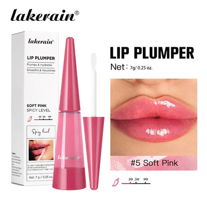 Lip Plumper Gloss | Hyaluronic Acid & Jojoba Oil | Fuller Lips Instantly | 6 Shades
