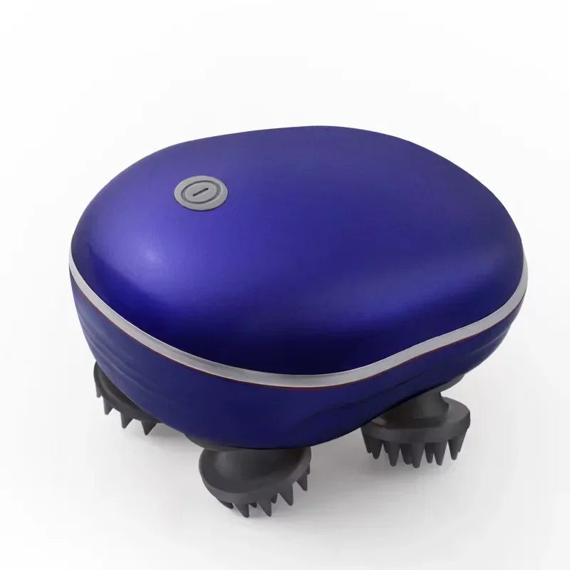 Electric Scalp Massager with Red Light Therapy | Stress Relief & Muscle Tension Tool