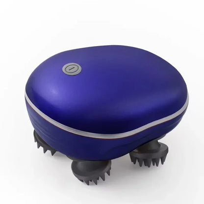 Electric Scalp Massager with Red Light Therapy | Stress Relief & Muscle Tension Tool