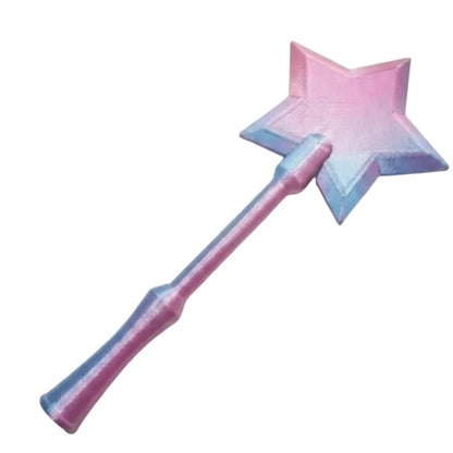 Magic Wand Tap-to-Pay Card Holder | 3D Printed Star Wand | Fun Contactless Payment Sleeve