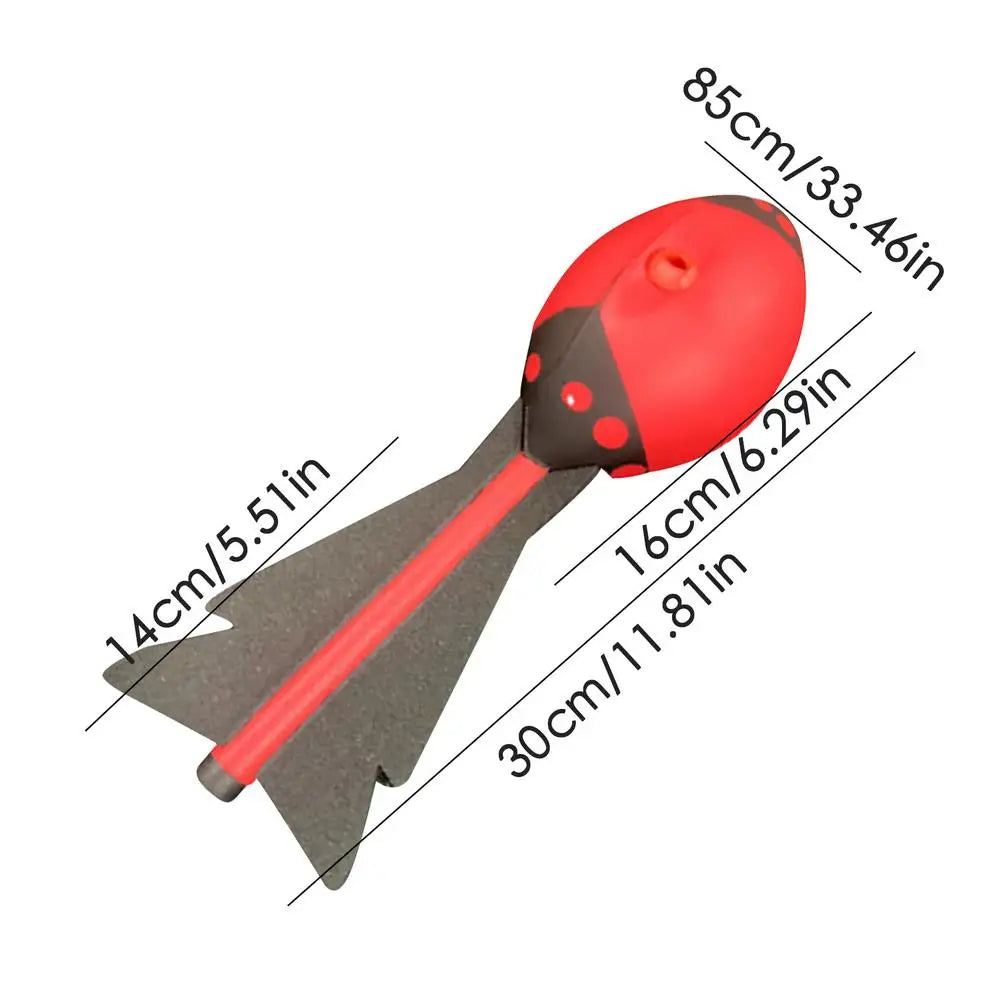 Vortex Howler Foam Football for Kids – Whistling Aero Rocket Throwing Toy for Outdoor Play & School Sports