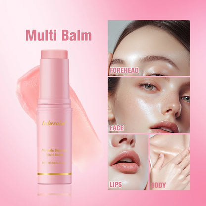 Multi-Use Balm – Collagen & Hyaluronic Acid Moisturizing Stick for Face, Eyes & Neck