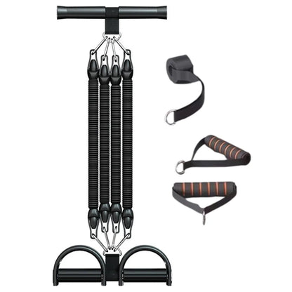 Pedal Pull-Up Sit-Up Trainer | Heavy-Duty Resistance Rope 50/75/100 lbs