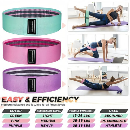 Pilates Ball and Ring Set - 7-Piece Home Workout Kit with Resistance Bands