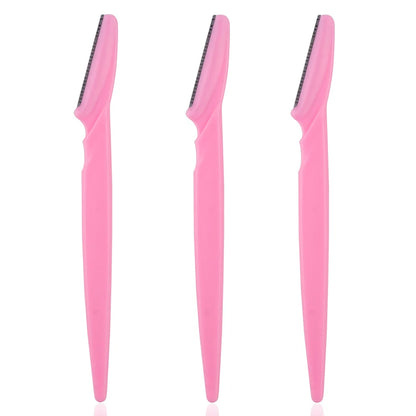 3/4/10Pcs Eyebrow Trimmer Face Blade Shaver