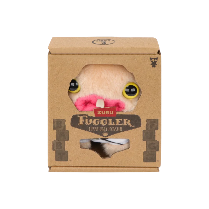 Ugly Monster Baby Plush Toy - 4in Soft Collectible Creature Doll