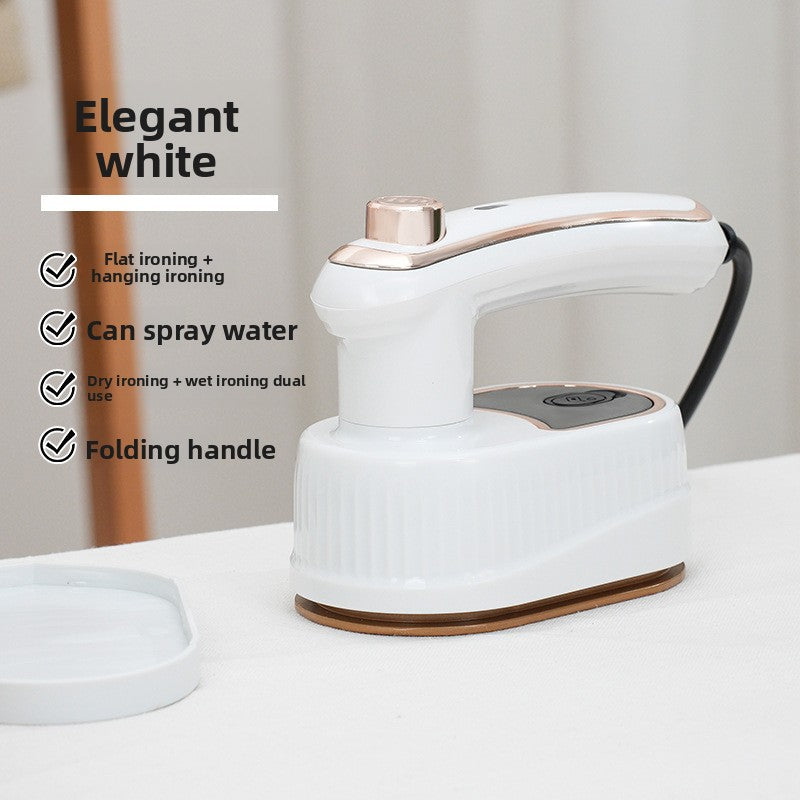 2-in-1 foldable garment steamer