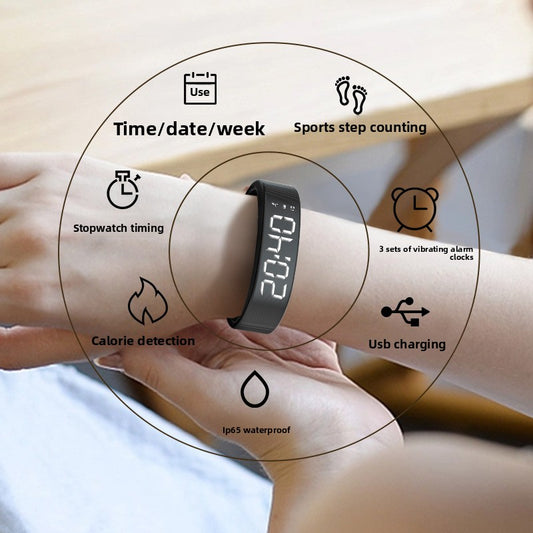 Smart Bracelet with Round Display